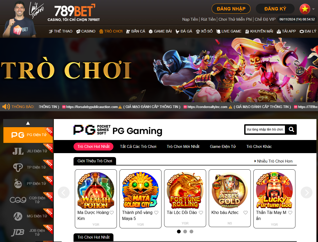 Giới thiệu về game slot đổi thưởng 789Bet