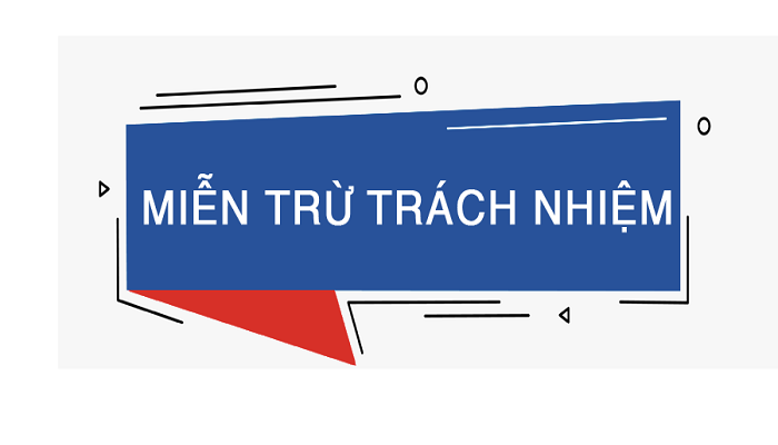 Chi tiết miễn trừ trách nhiệm 789Bet